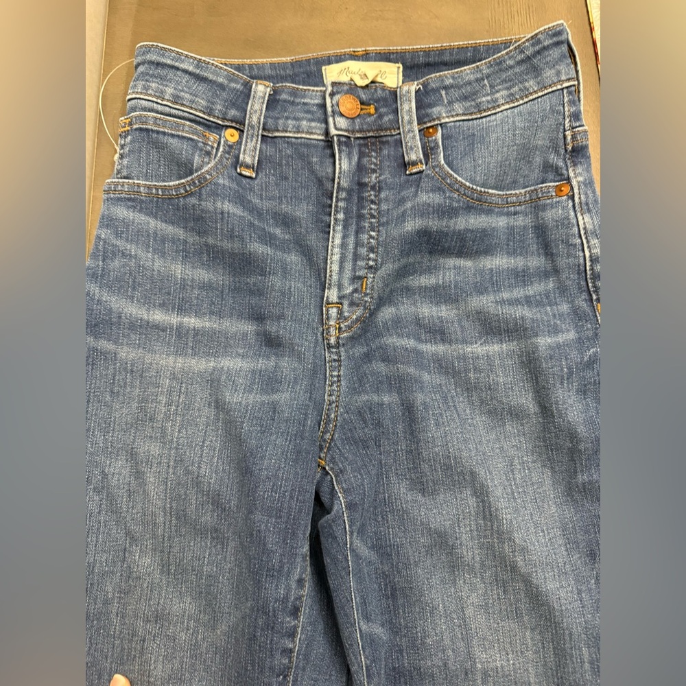 Madewell Curvy High-Rise Skinny Crop Jeans Dalstrom Wash sz 25 new without tags - Picture 2 of 9